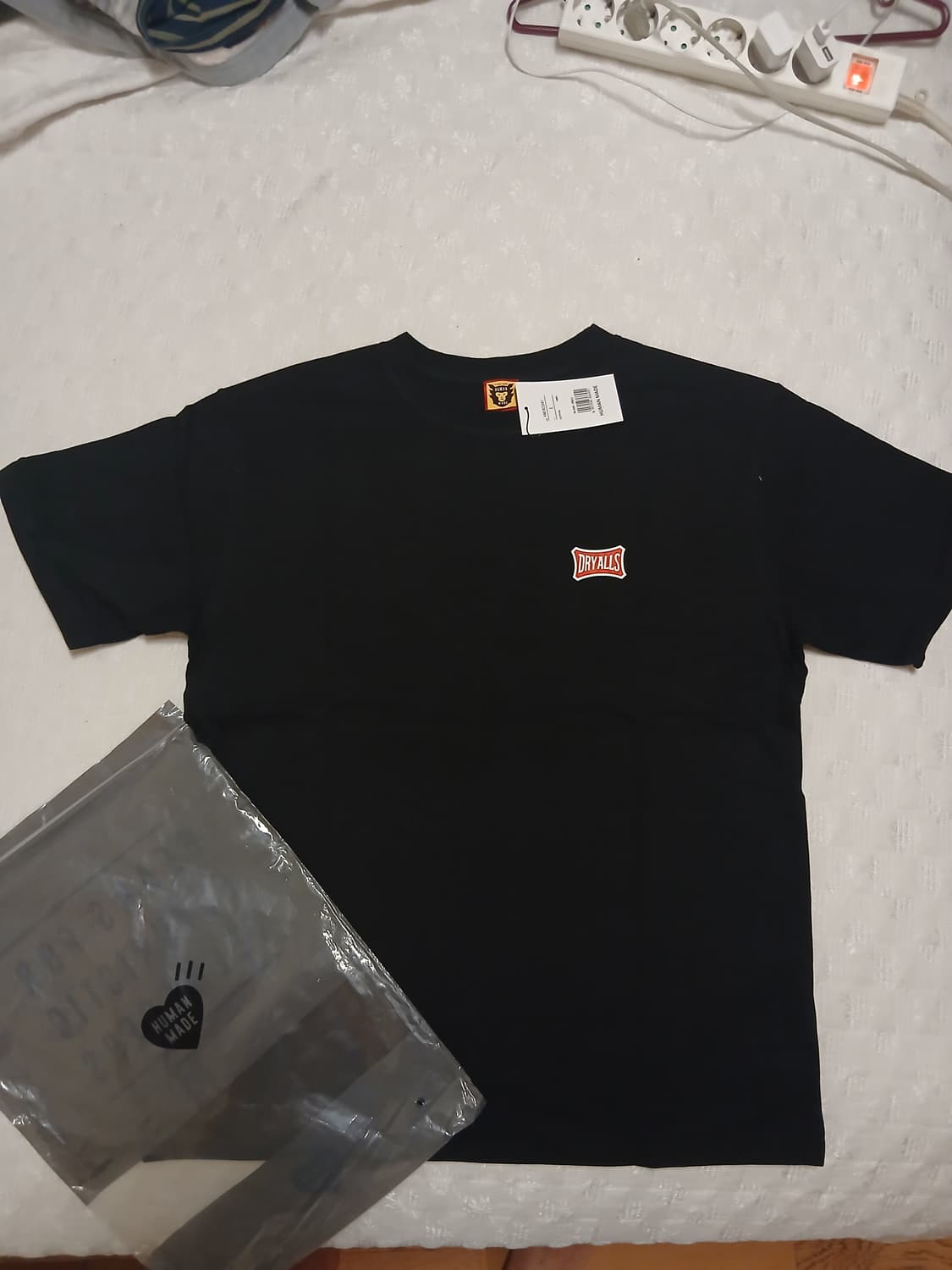 휴먼메이드 블랙 반팔티(새상품) 상품이미지3