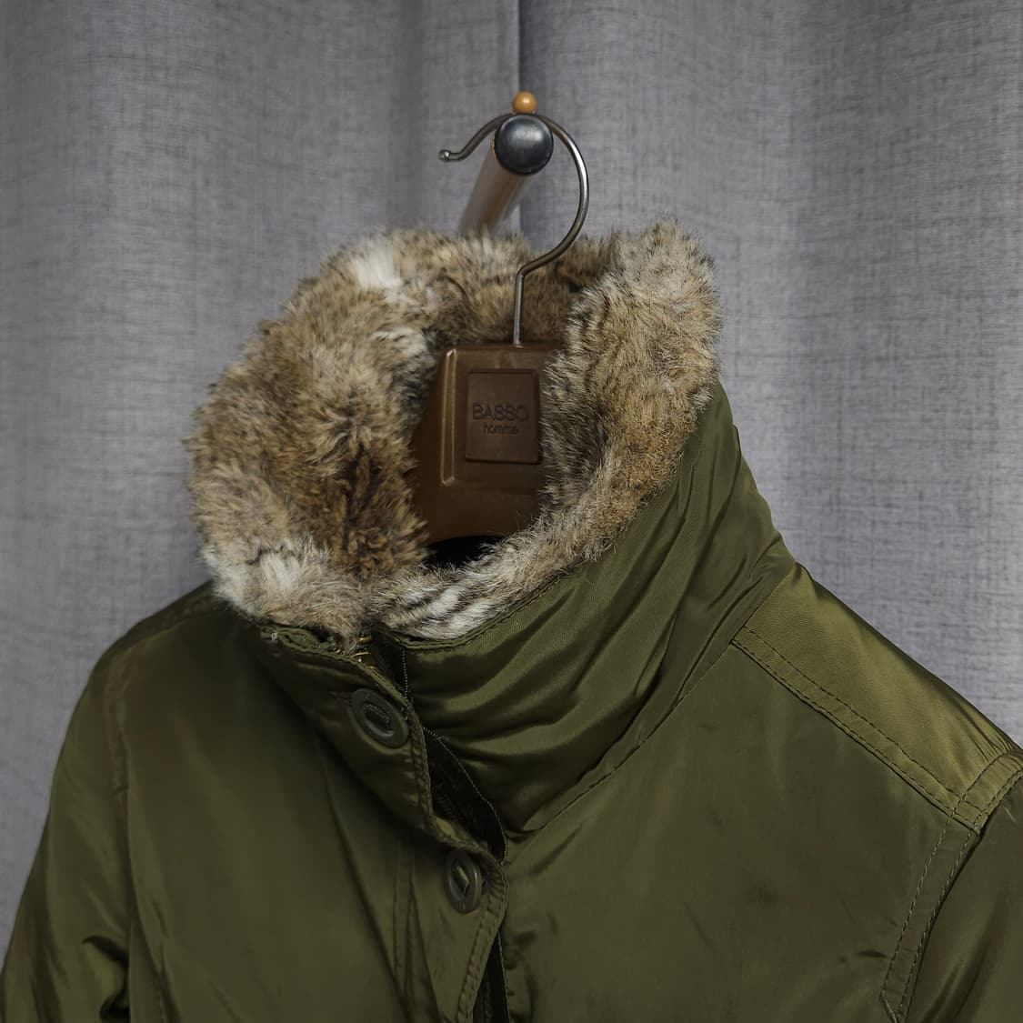 S ) 타미힐피거 여성 FUR 야상 패딩 코트 상품이미지3