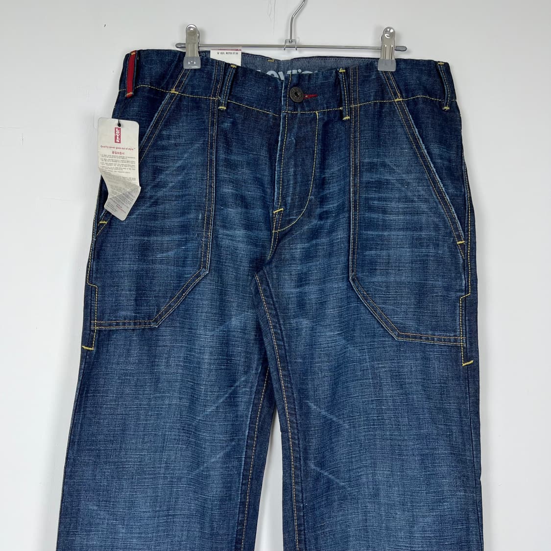 Levis 리바이스 데드스탁 린넨 코튼 데님 팬츠 상품이미지5