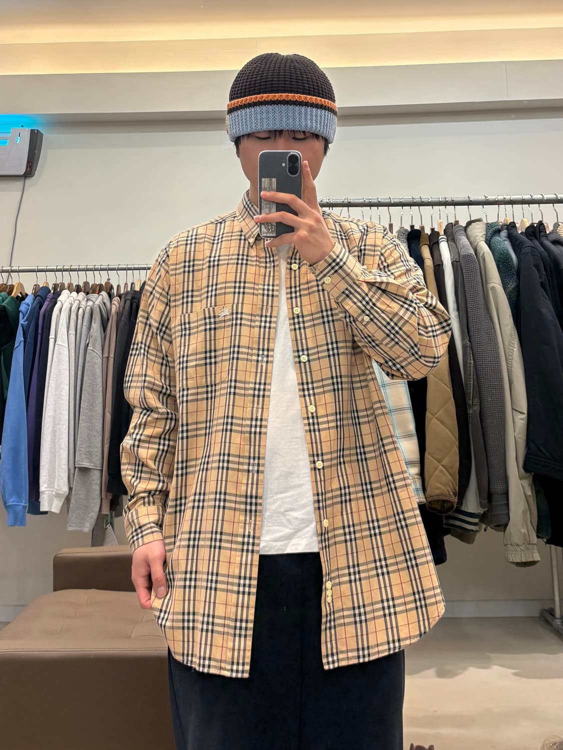 버버리 노바 체크 셔츠 상품이미지5