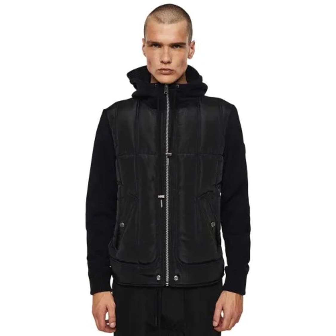 디젤 프론트 나일론 포켓 후드 상품이미지1