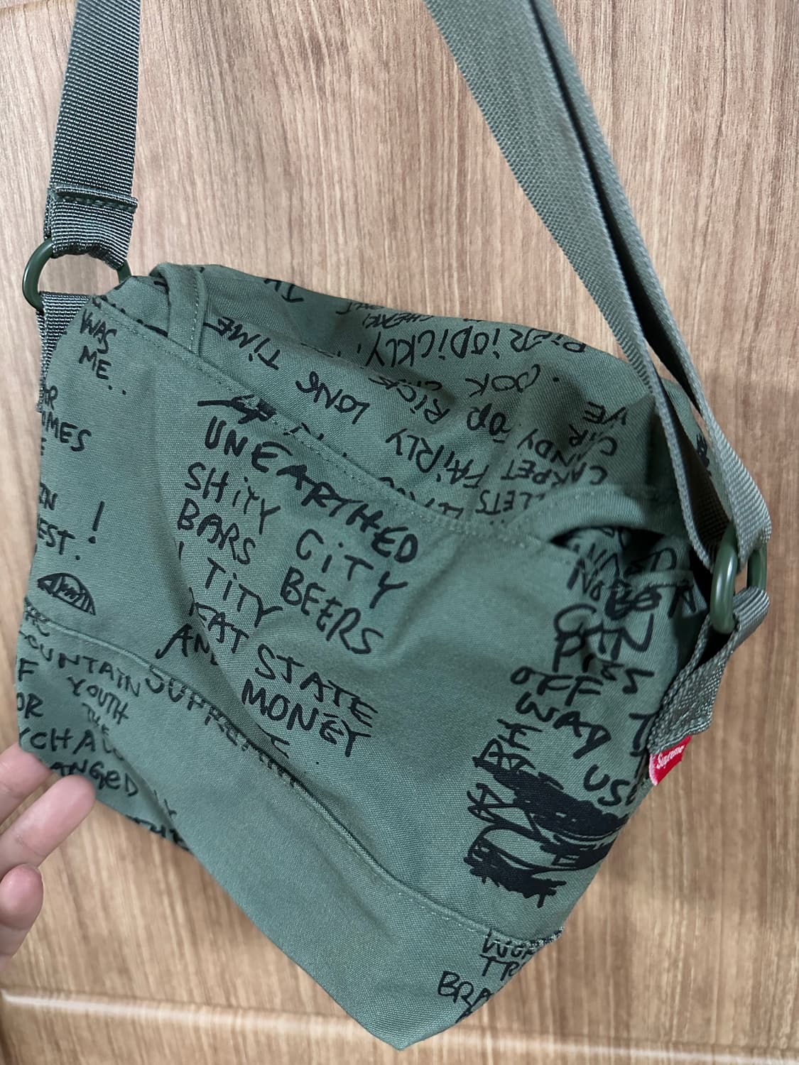 슈프림 필드 사이드 백 올리브 곤즈 23SS 상품이미지4