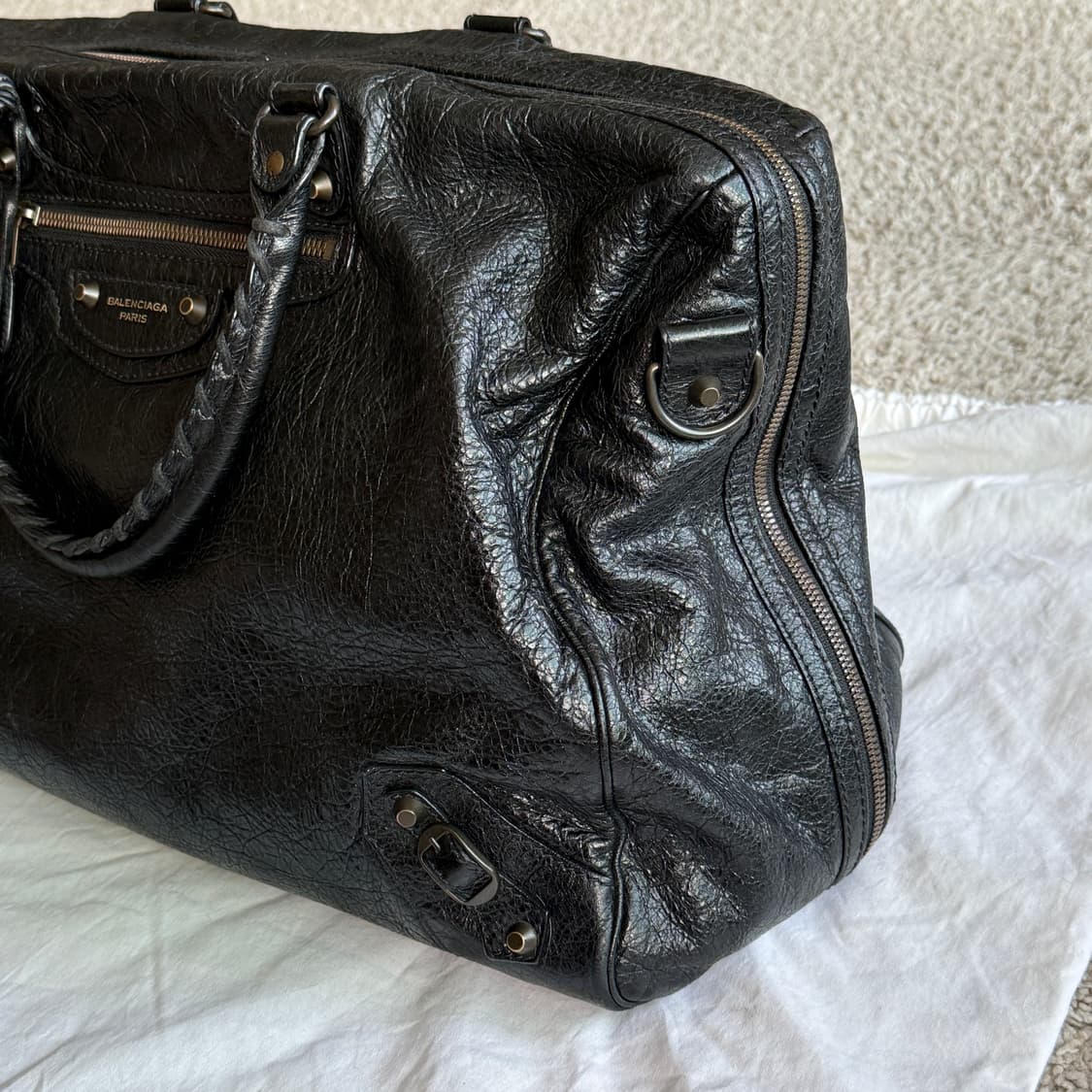 발렌시아가 시티 모터백 라지 상품이미지7