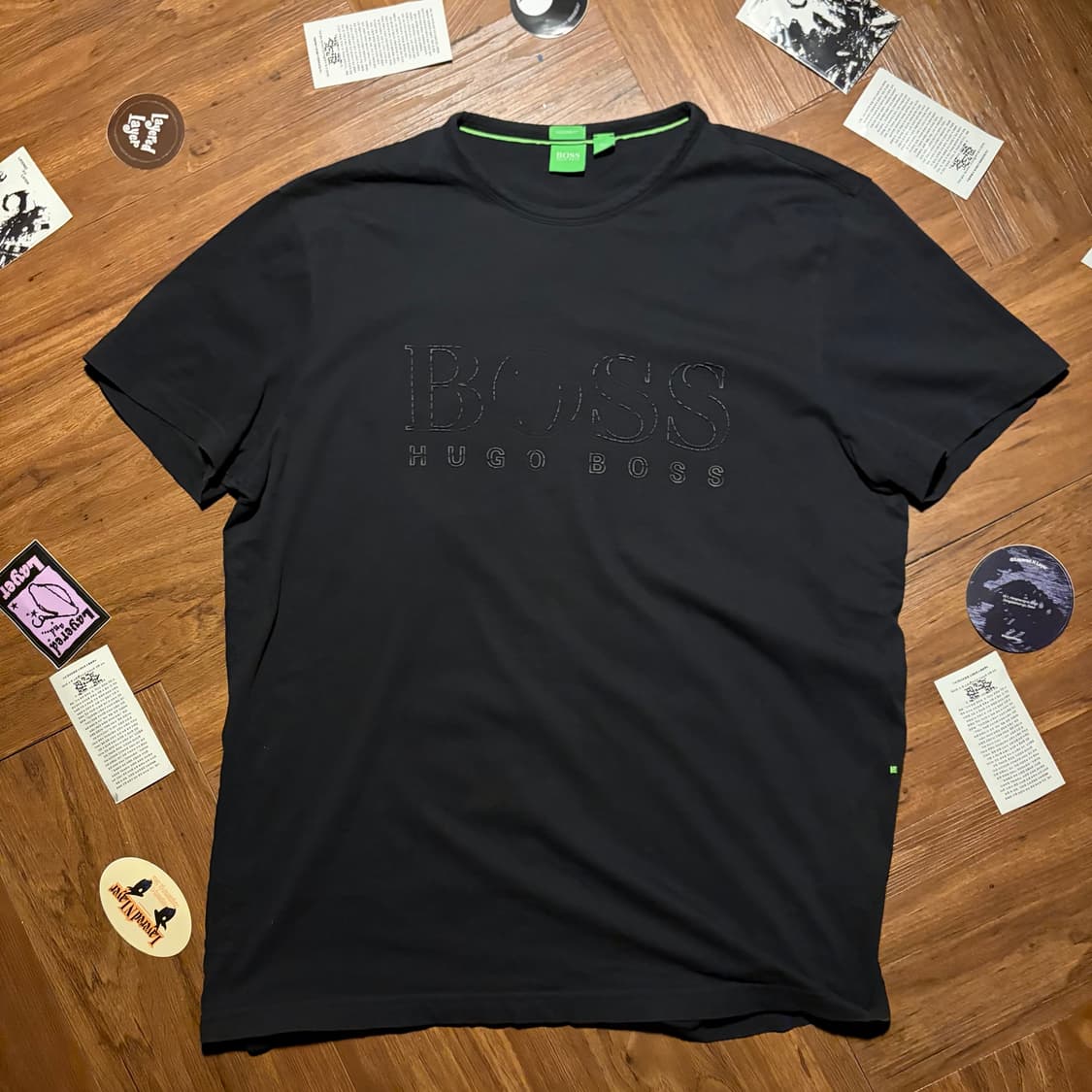 HUGO BOSS 휴고 보스 모던핏 로고 반팔티 상품이미지1
