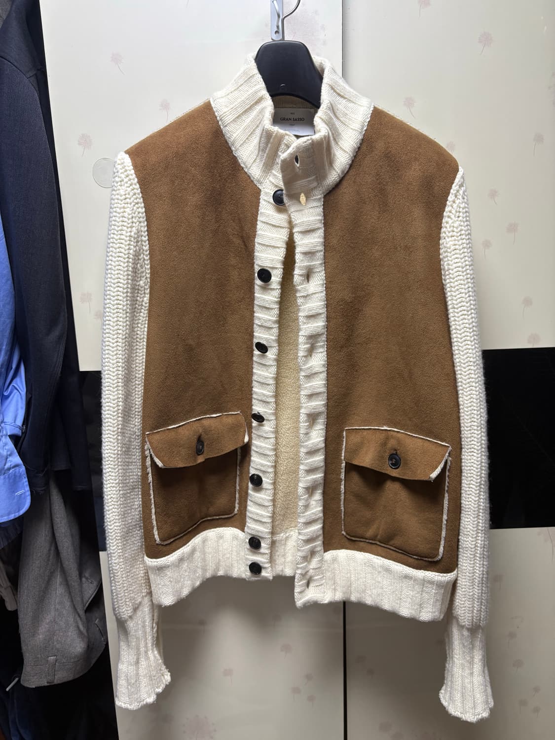 [50] 그랑사소 에코 시어링 무통 자켓 상품이미지2