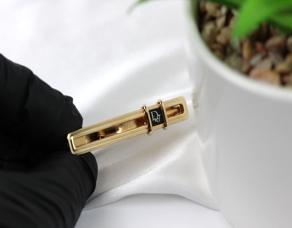 디올 A-등급 5cm 남자 명품 넥타이핀 빈티지 상품이미지4