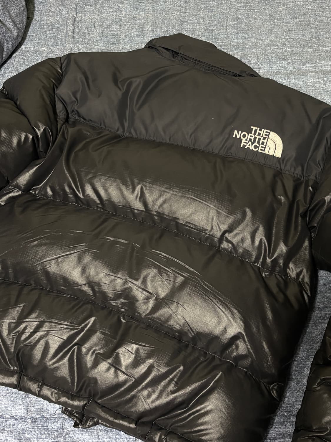 노스페이스 눕시 1996 리얼 블랙 m 패딩 숏패딩 상품이미지3