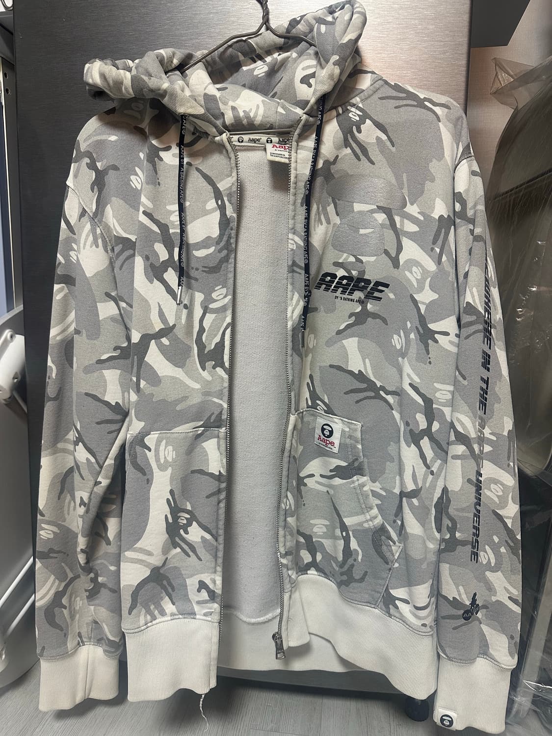 에이프 후드집업 L사이즈 상품이미지2