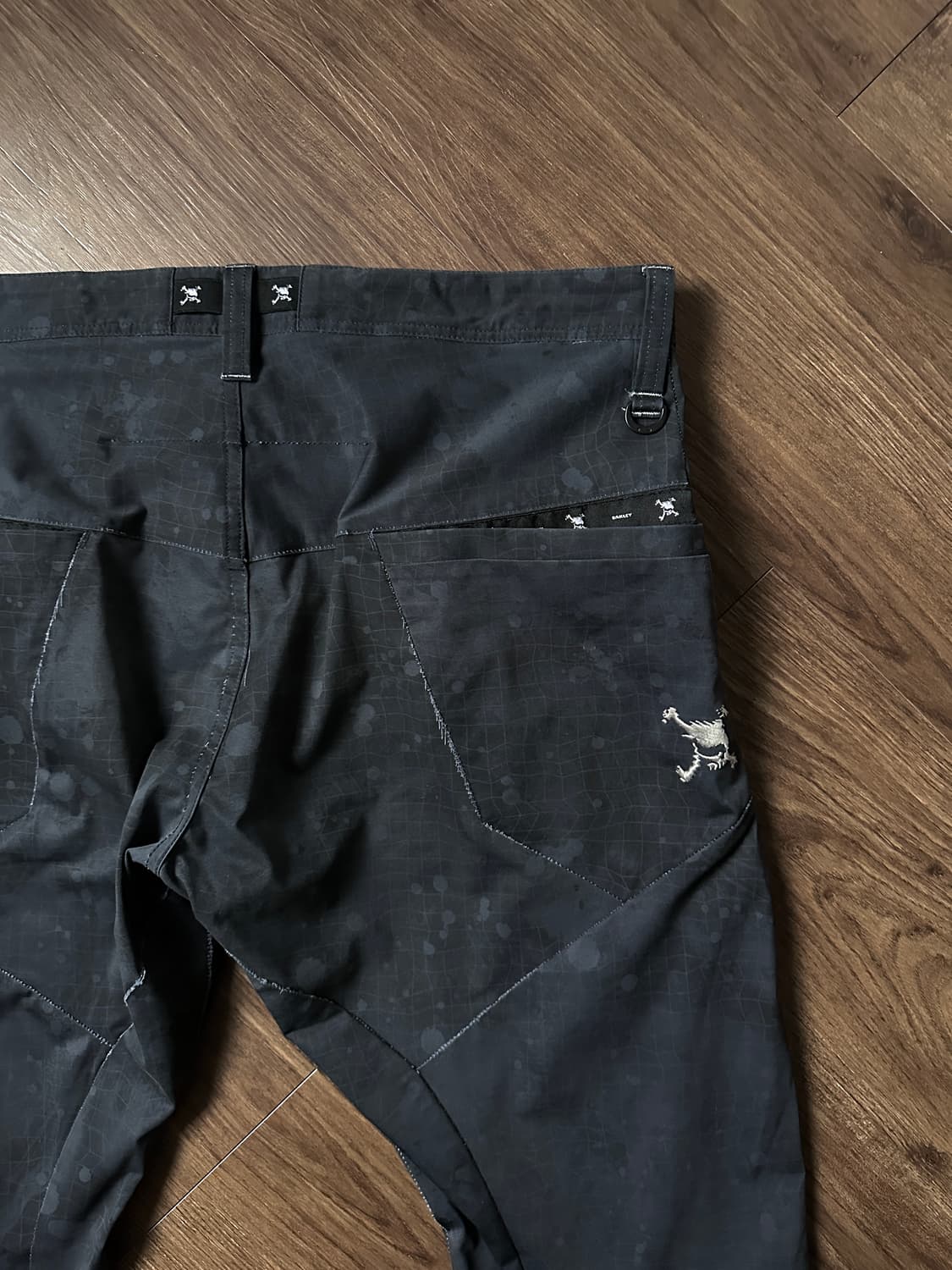 Oakley 스컬 & 스프레드 그래프 체크 팬츠 상품이미지9