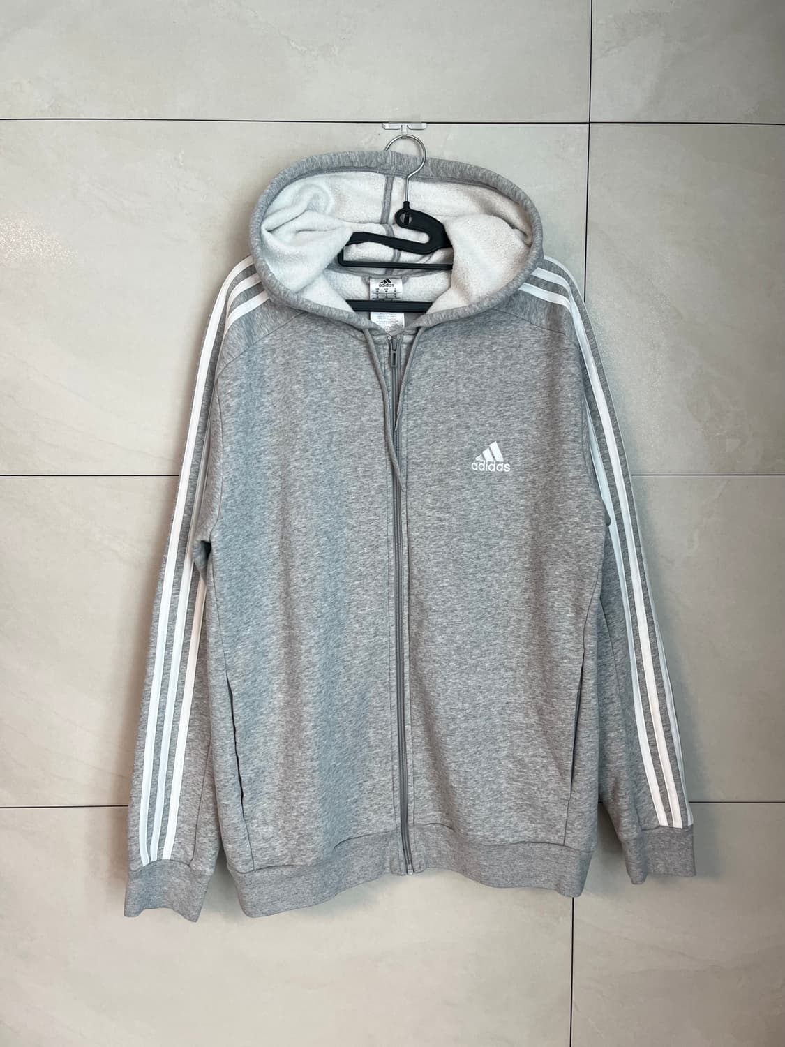 아디다스 민트급 후드집업 그레이 (M) 상품이미지1