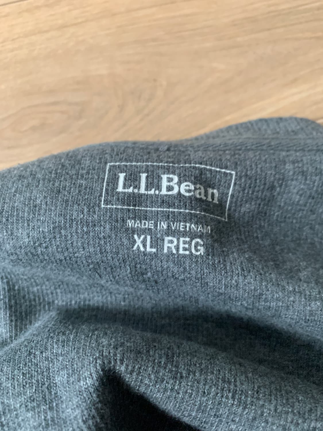 XL)L.L.bean 엘엘빈 와플 헨리넥 상품이미지3