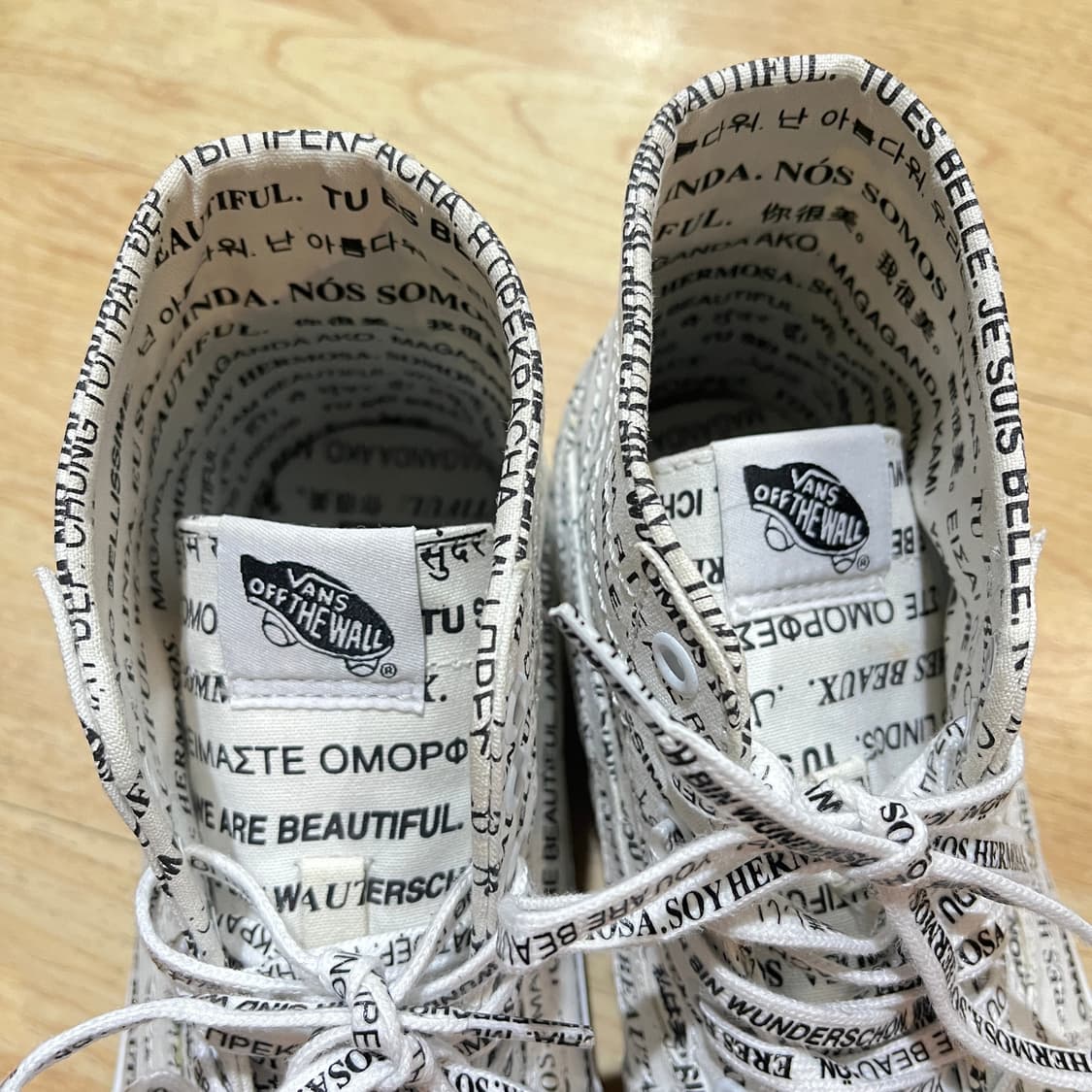 반스 스케이트 하이 테이퍼드 위아뷰티풀 컬렉션 280mm 상품이미지4