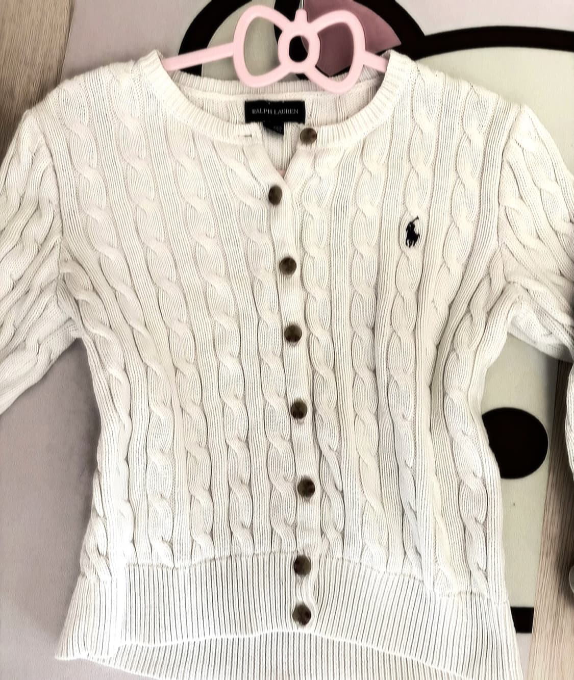 폴로 걸즈 가디건 상품이미지1