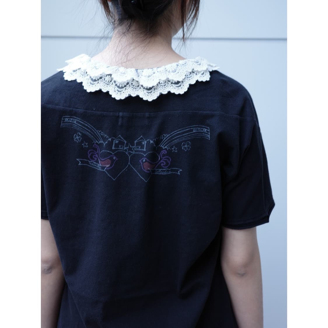 빈티지 Scolar 키치 티셔츠 상품이미지5