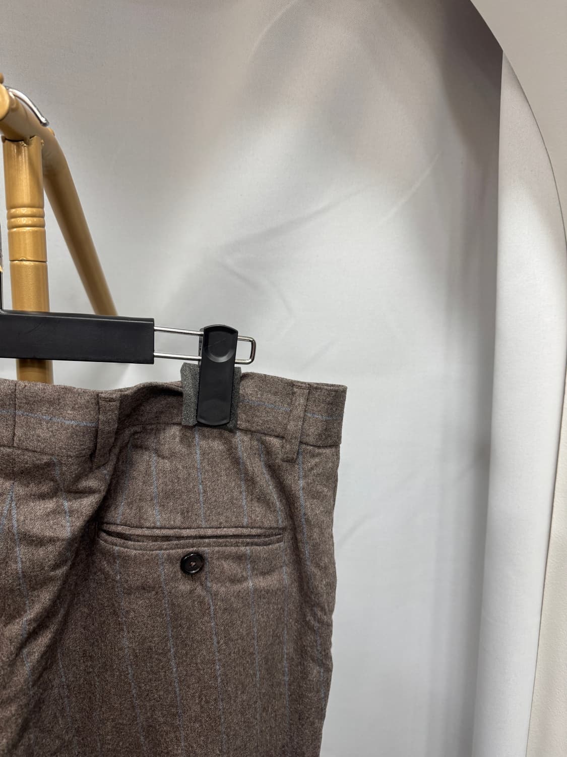 백화점판 돌체앤가바나 핀스트라이프 와이드 팬츠 48사이즈  상품이미지2