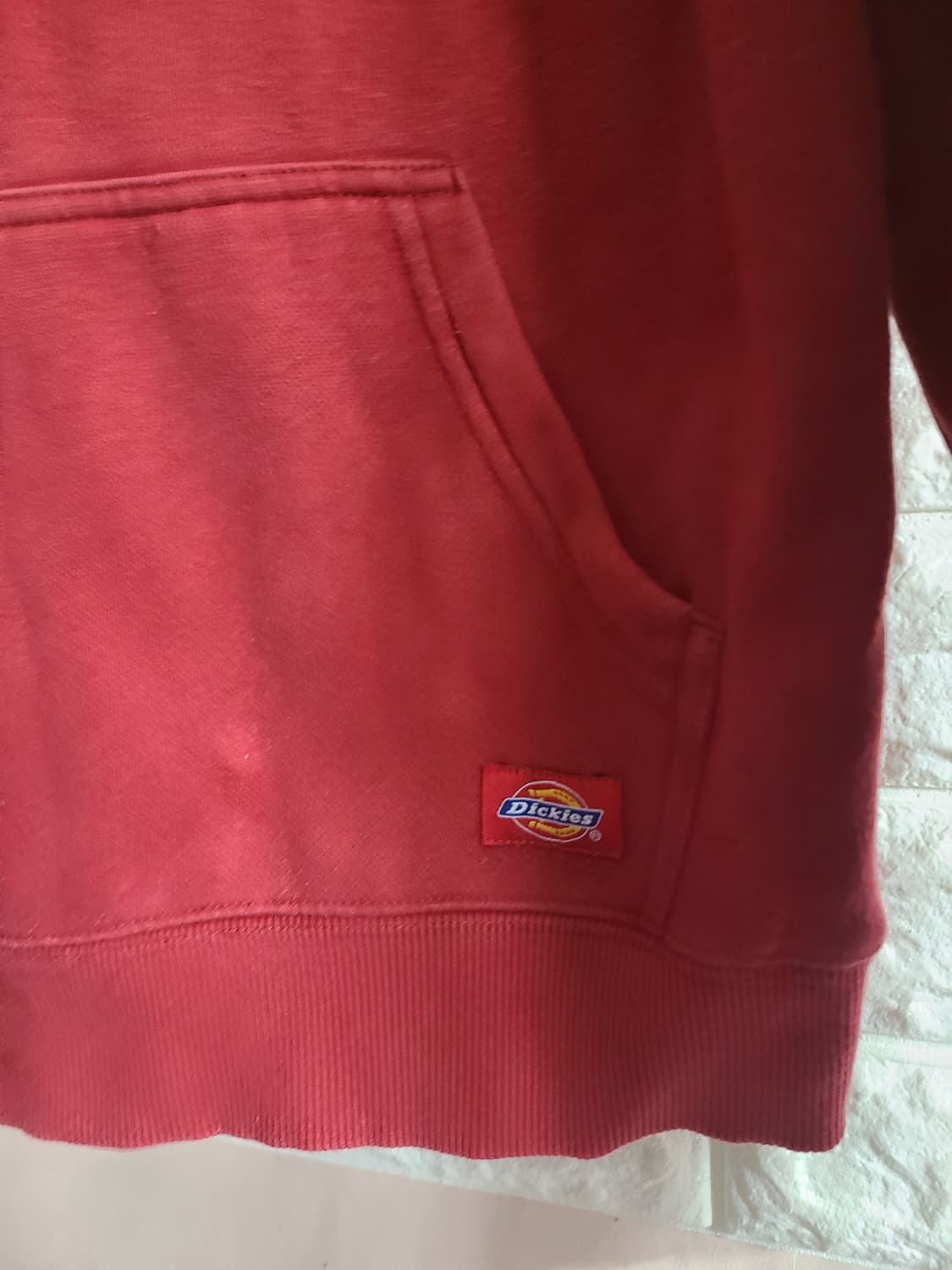 디키즈 빨간색 후드티(스몰) 상품이미지6