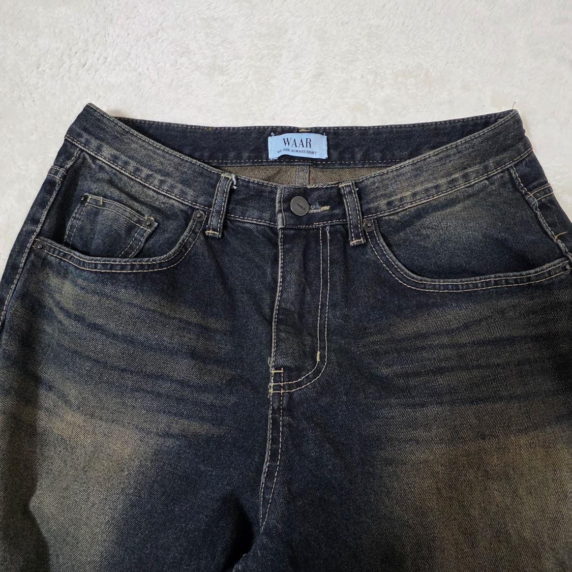 (M)와르 데님 팬츠  상품이미지2