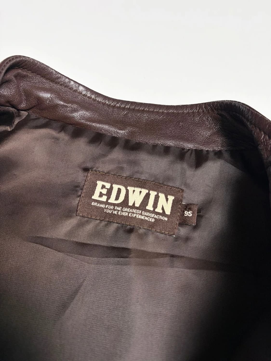 에드윈 Edwin 양가죽 블루종 자켓 R1051 상품이미지5