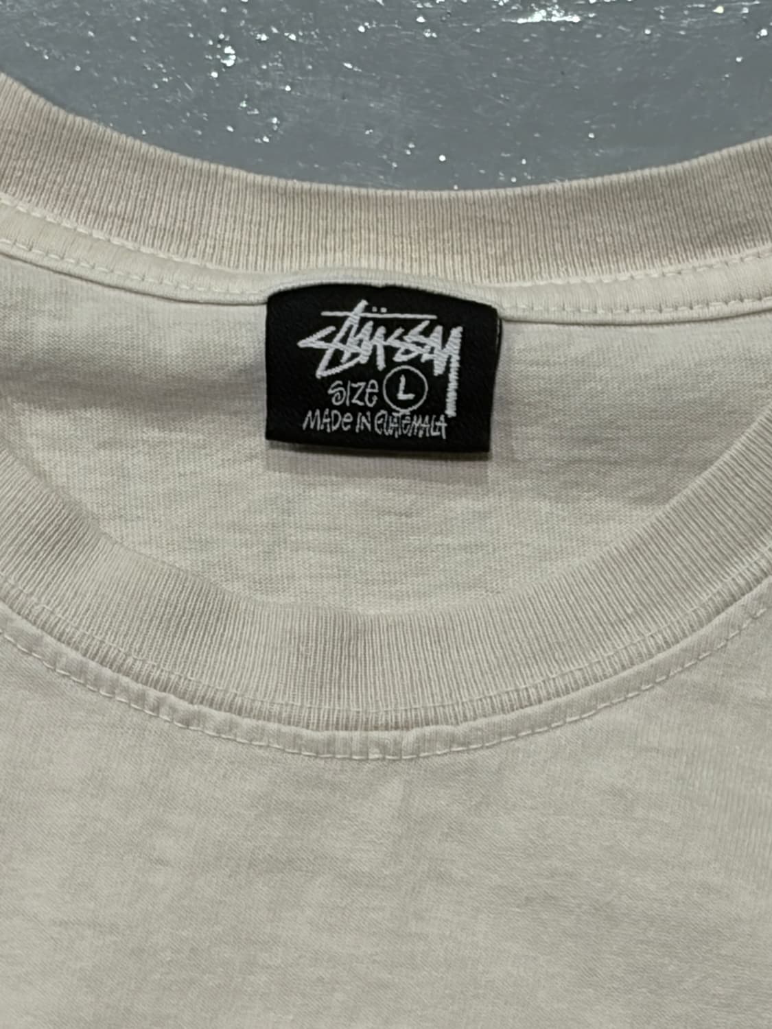 스투시(Stussy) 스태츄 피그먼트 다이드 반팔 티셔츠 상품이미지5