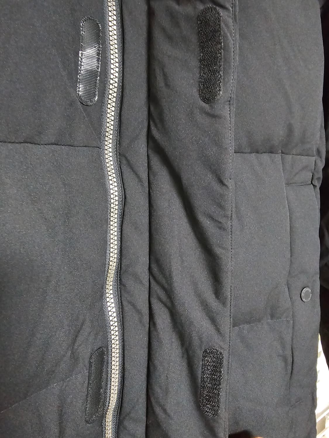 디스커버리 덕다운 롱패딩 블랙 90 상품이미지3