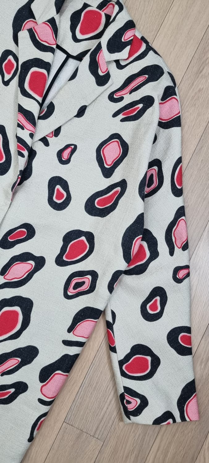 MSGM 애니멀 프린트 롱 코트 M _ 여성 상품이미지4