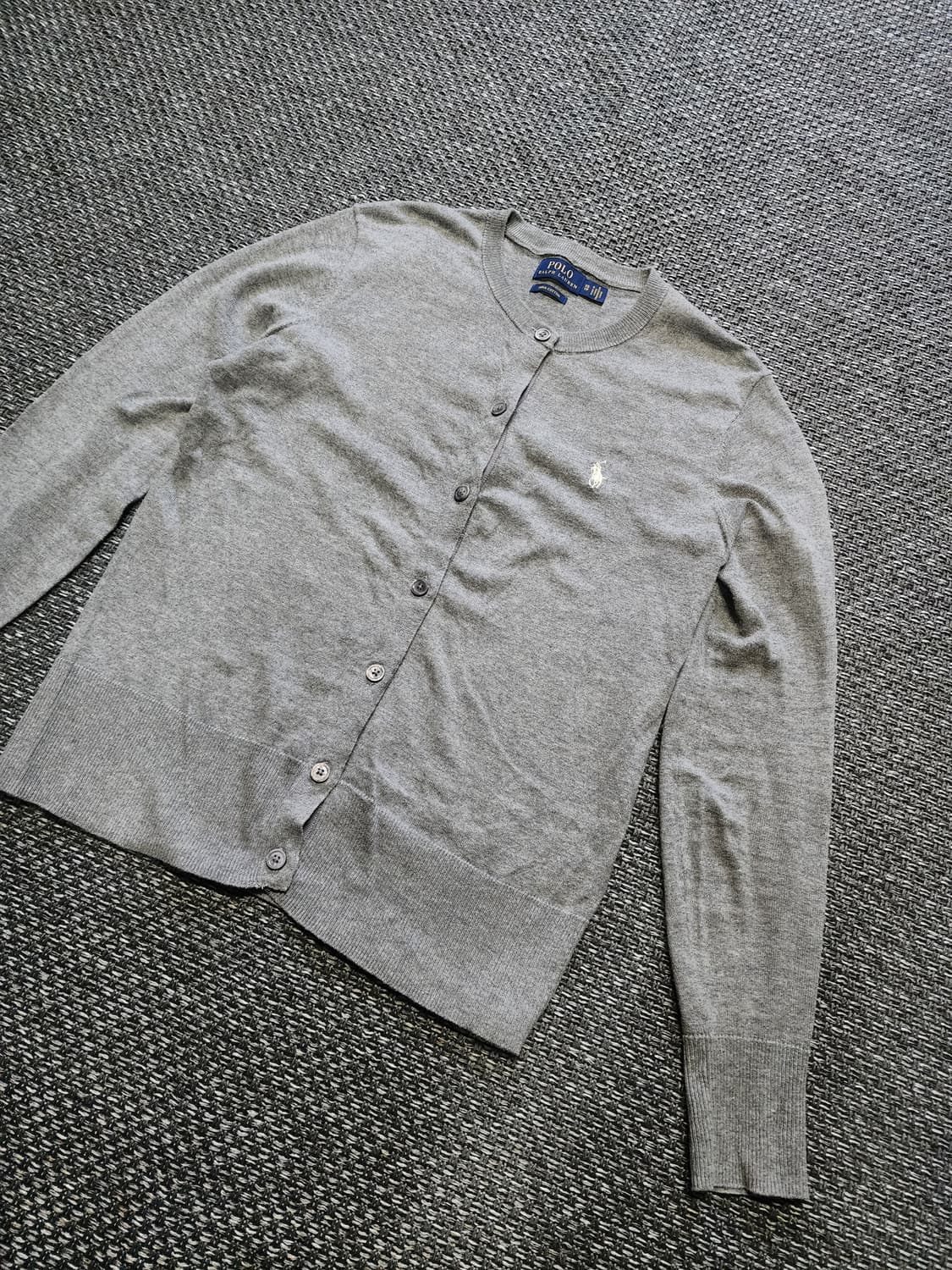 여성 폴로 랄프로렌 회색 가디건  XS 상품이미지7