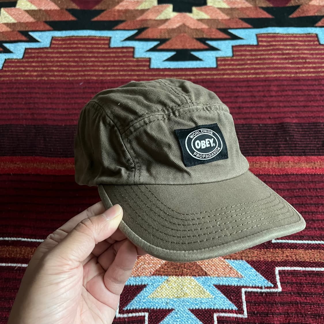 오베이 캠프캡 모자 OBEY 상품이미지4