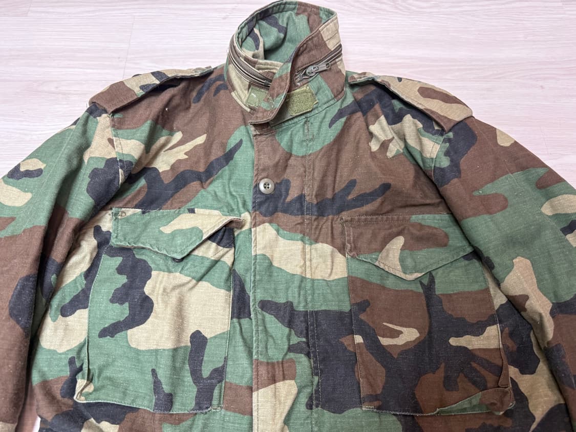 [M] M65 미군 우드랜드 카모 야상 상품이미지3