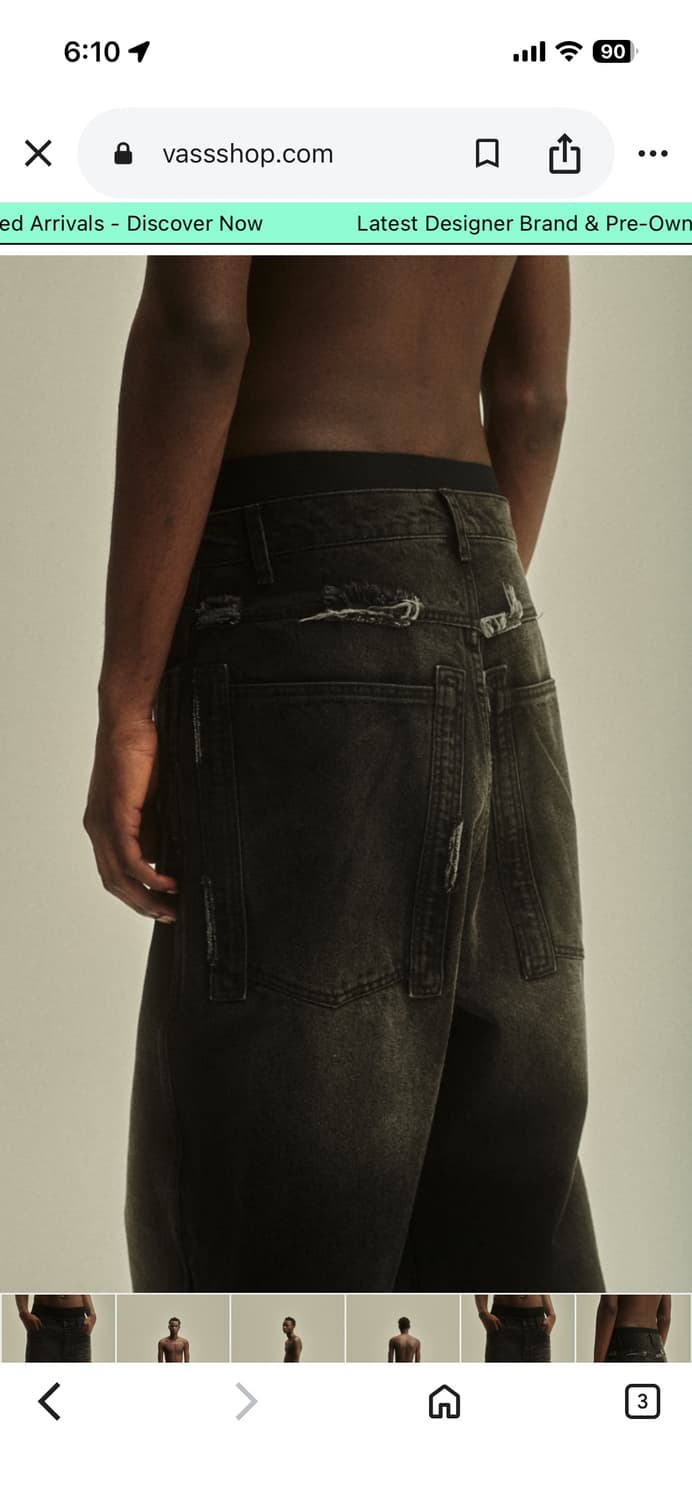 P.L.N LOW CROTCH DENIM 상품이미지4