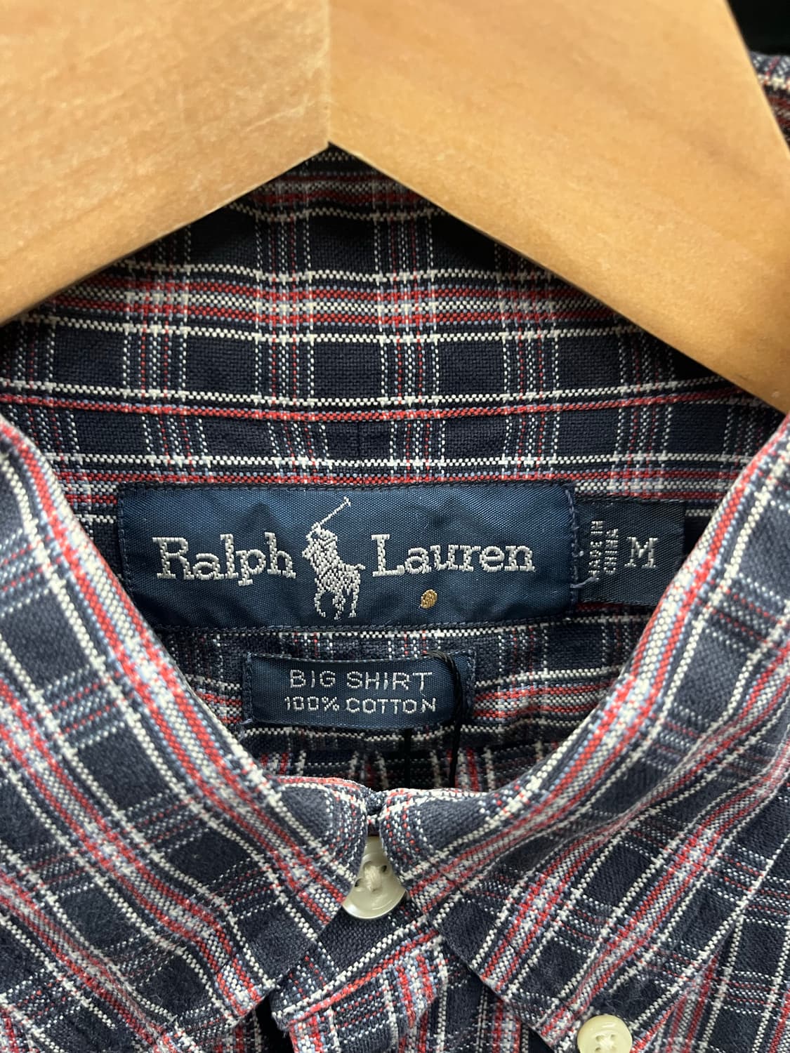 90s 폴로 랄프로렌  빅셔츠 체크남방 상품이미지6