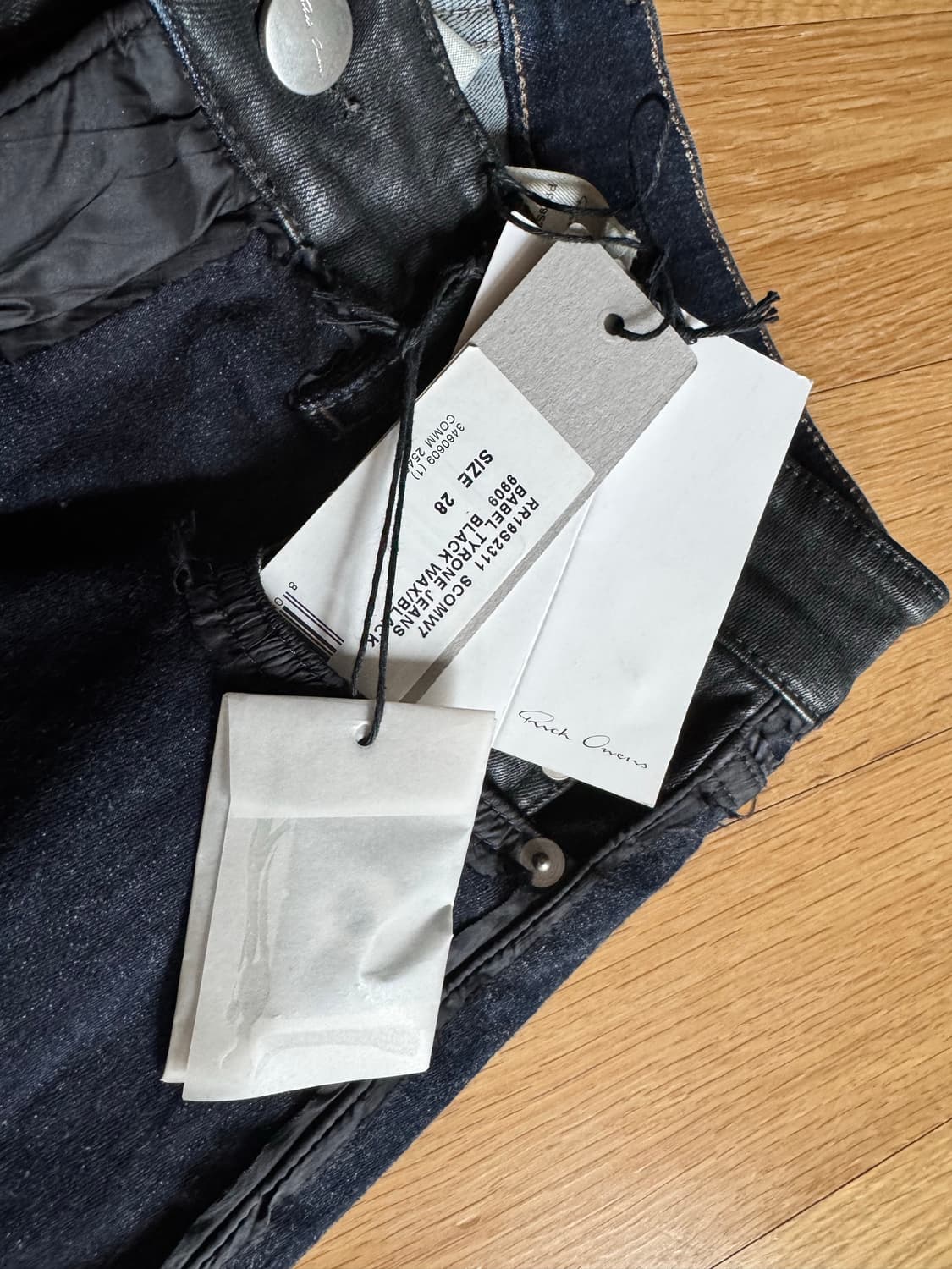 릭오웬스 다크쉐도우 바벨타이론진 택체 새제품 28사이즈 상품이미지5