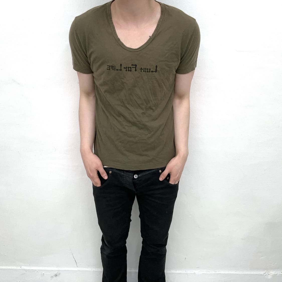 Khaki lust for life short sleeve 상품이미지2
