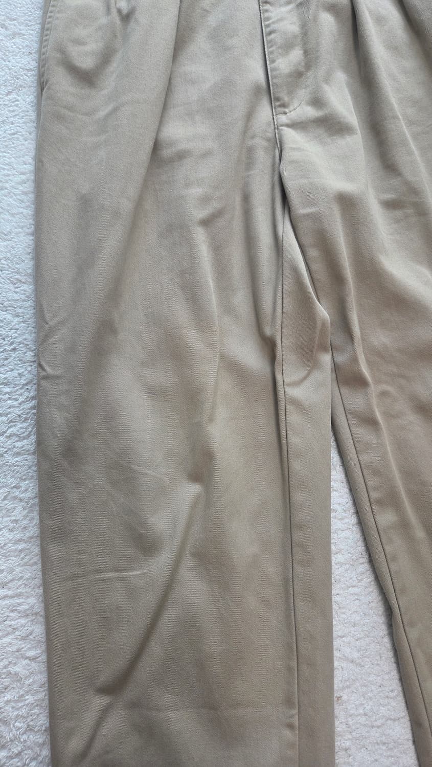 폴로 앤드류 투턱 치노 팬츠 베이지 31사이즈 추정 빈티지 상품이미지3