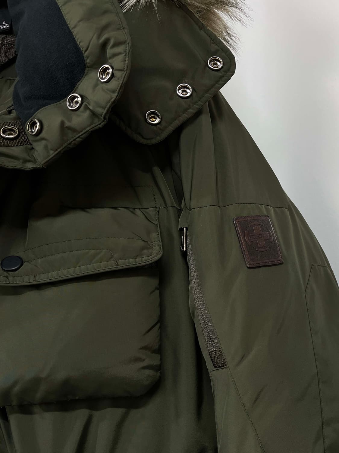 폴로 랄프로렌 올리브 콜드웨더 로버다운 자켓 상품이미지8