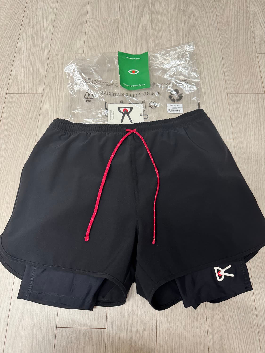 디스트릭트비전 2in1 립스타 레이어드 트레일 쇼츠  M 상품이미지1