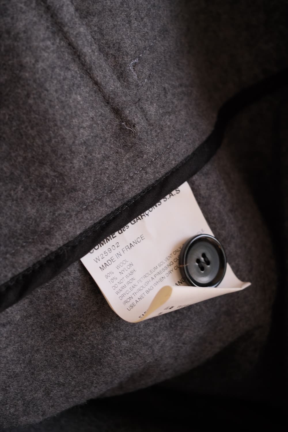COMME des GARCONS SHIRT boys 17s peacoat 상품이미지8