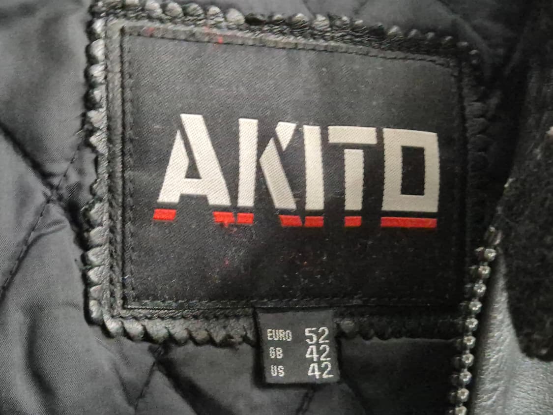 AKITO 가죽 자켓 블랙 42사이즈 상품이미지7