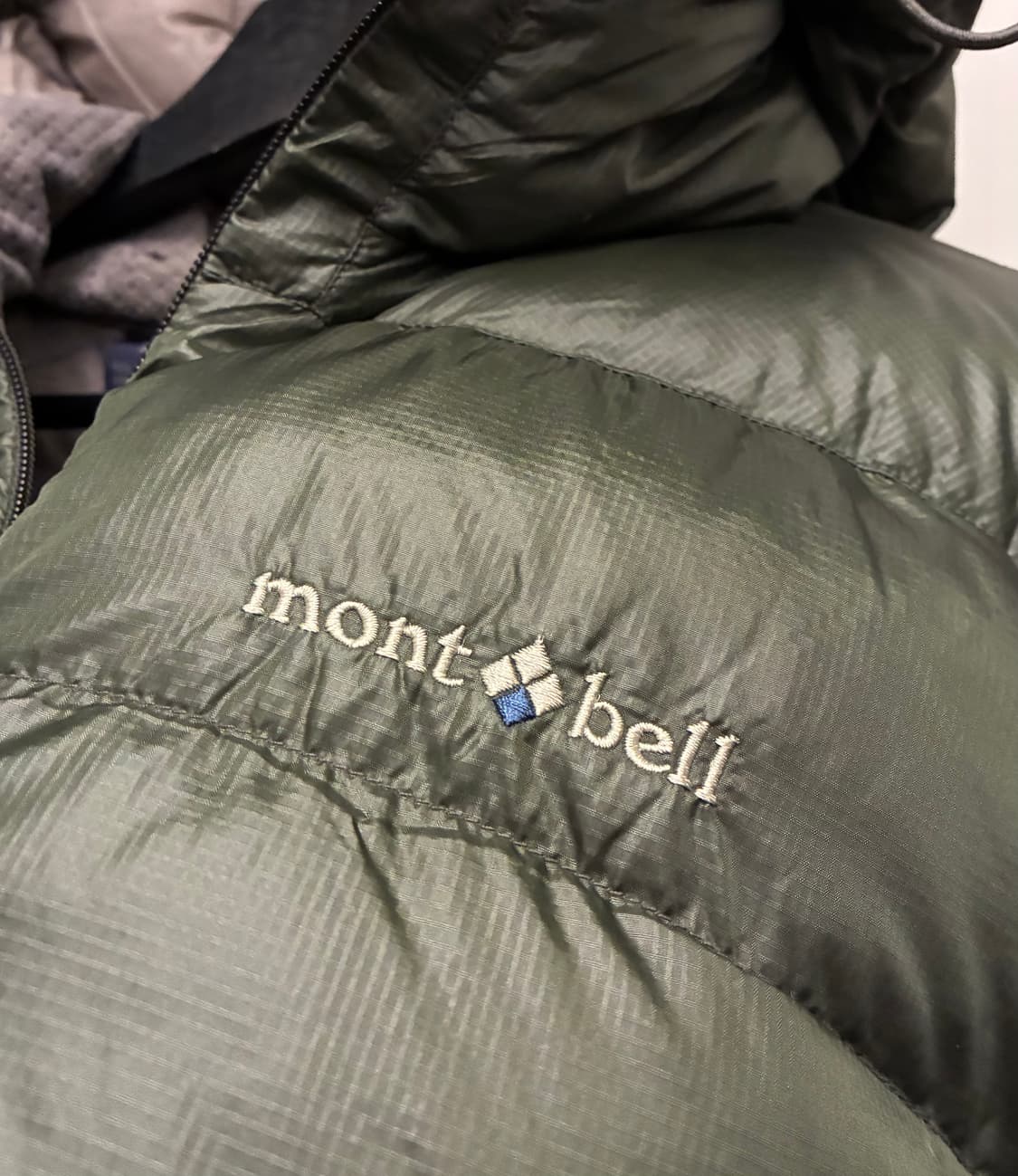 (L)mont-bell japan 몽벨 알파인 구스다운 후드 패딩점퍼 상품이미지4