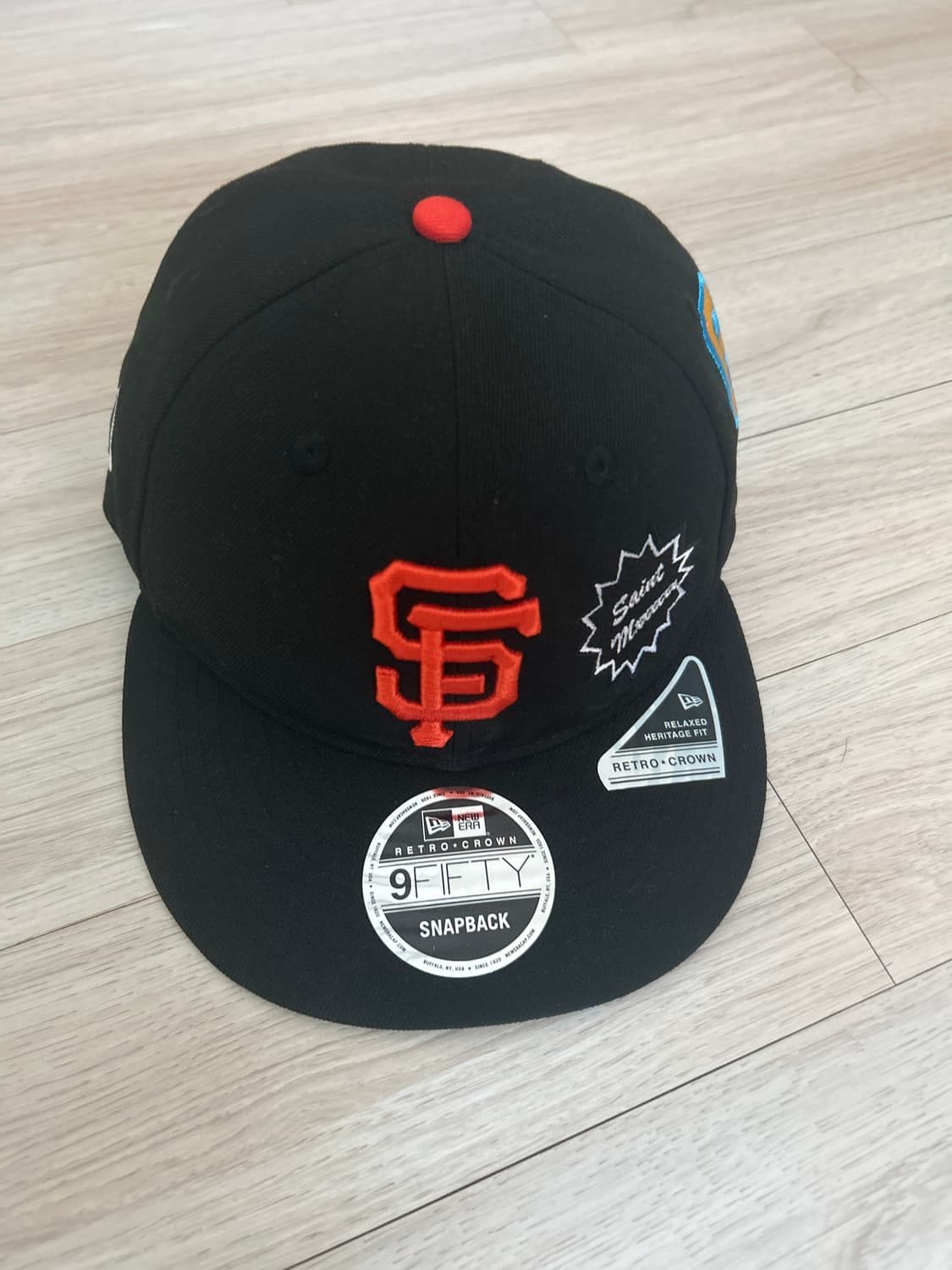 뉴에라x세인트 마이클 모자 상품이미지1