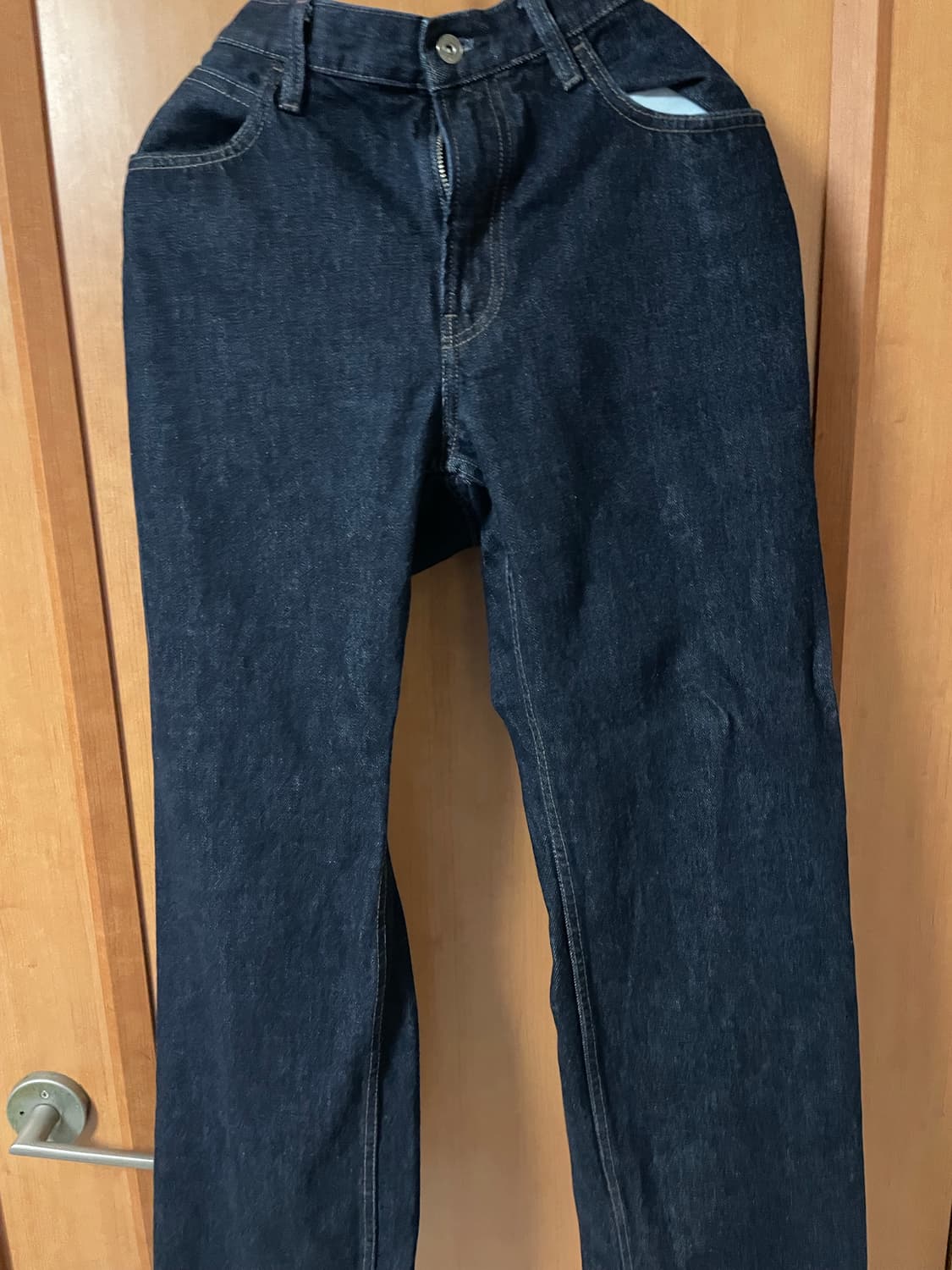 유니클로 jwa 스트레이트진(셀비지) 33인치 상품이미지3