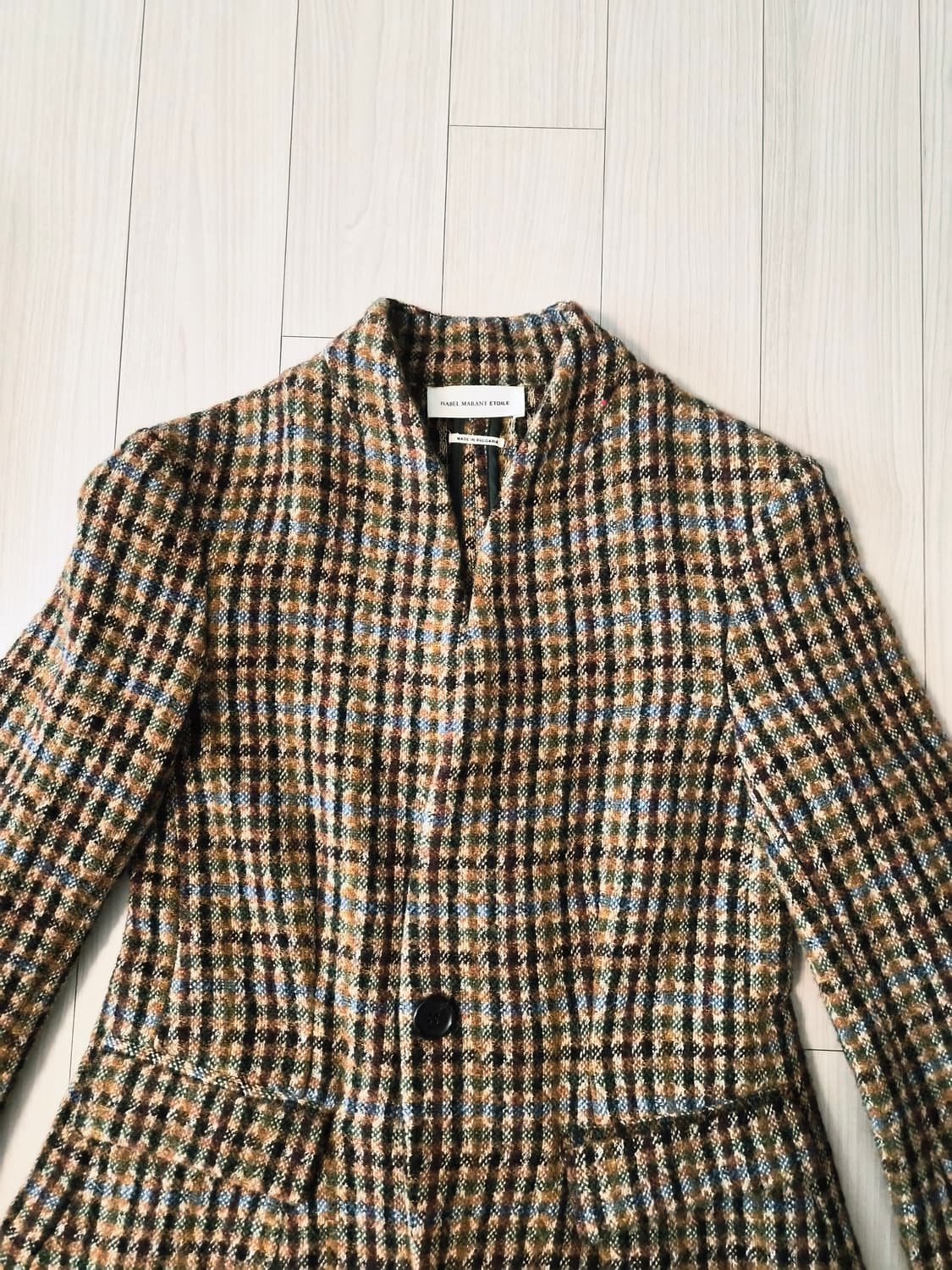 [이자벨마랑 에뜨왈] 정품 트위드 체크 자켓 (36사이즈) 상품이미지3