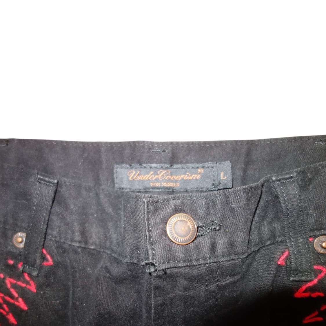 •언더커버 03SS Scab  "Giz Stitch"팬츠 상품이미지7