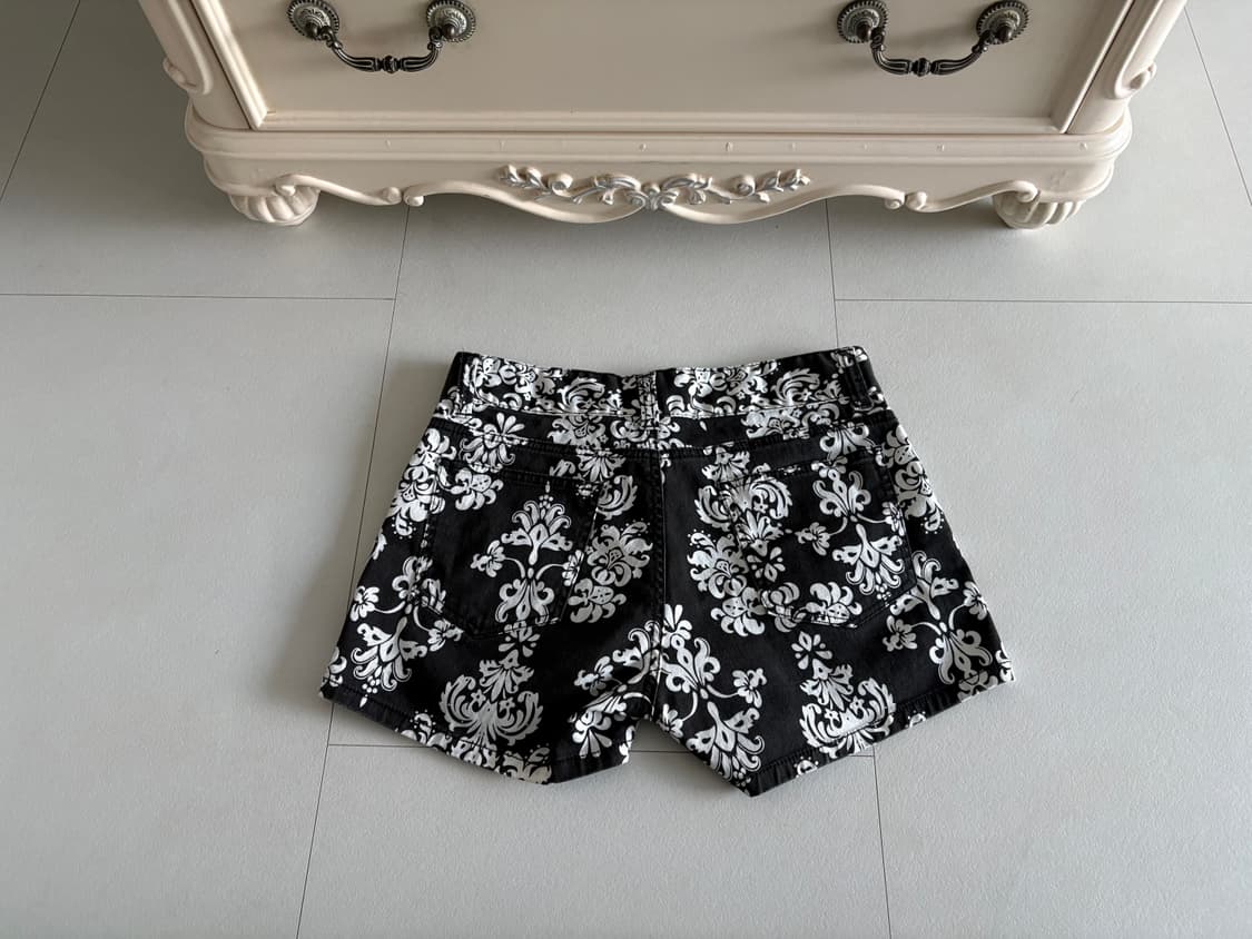 damask pattern shorts 상품이미지2