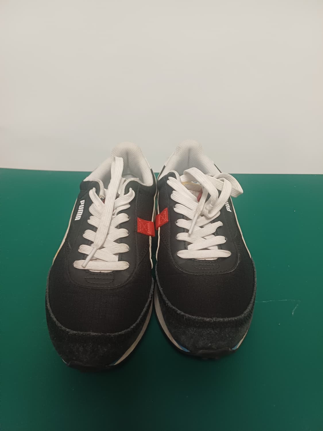 [230] 푸마 퓨처 라이더 플레이 온 블랙/블루 (371149-14)  상품이미지1