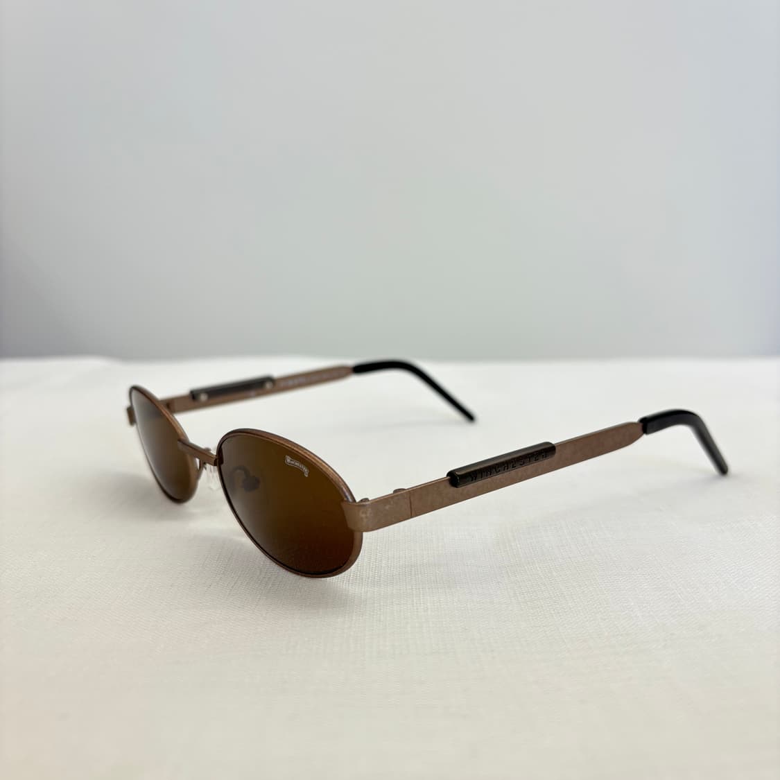WINCHESTER 브라운 오벌 선글라스 상품이미지2