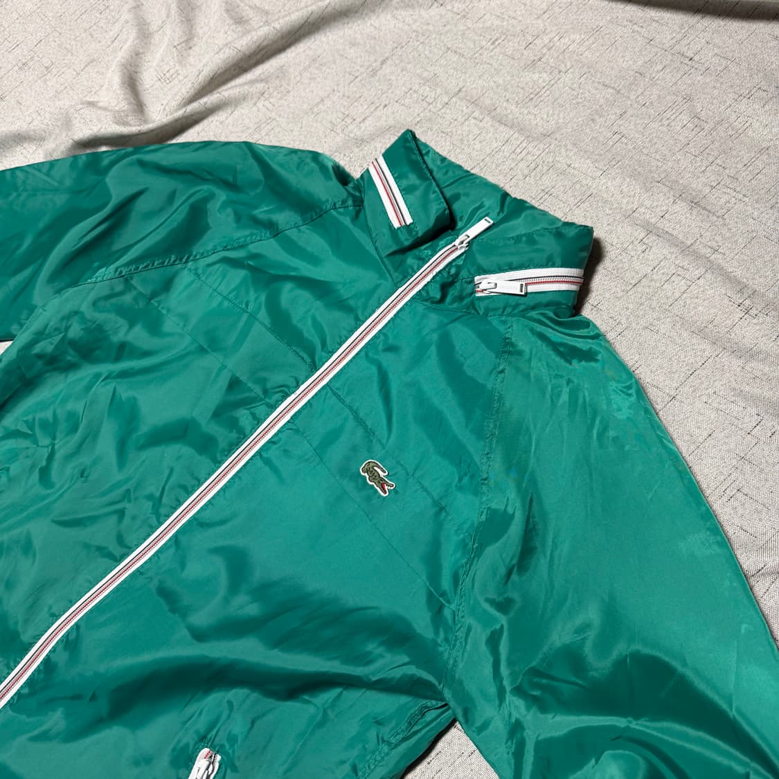 라코스테 2(대략 s) 그린 바람막이 상품이미지2