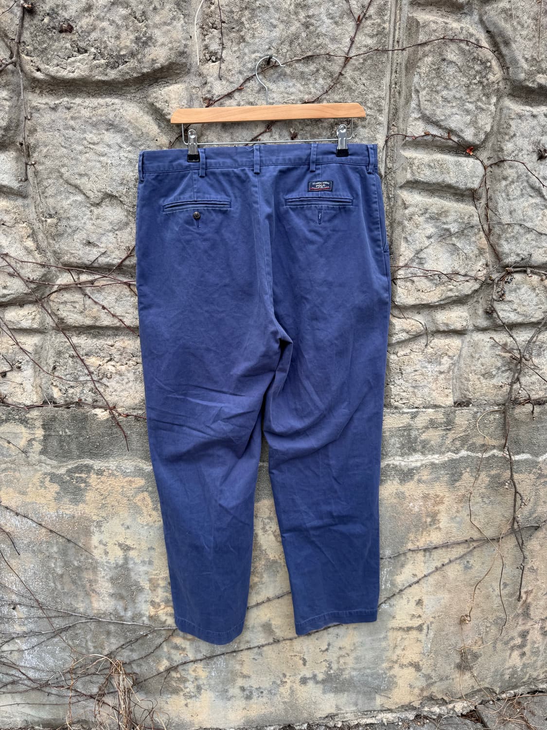 폴로 랄프로렌 빈티지 치노 팬츠 네이비 35/32 상품이미지2
