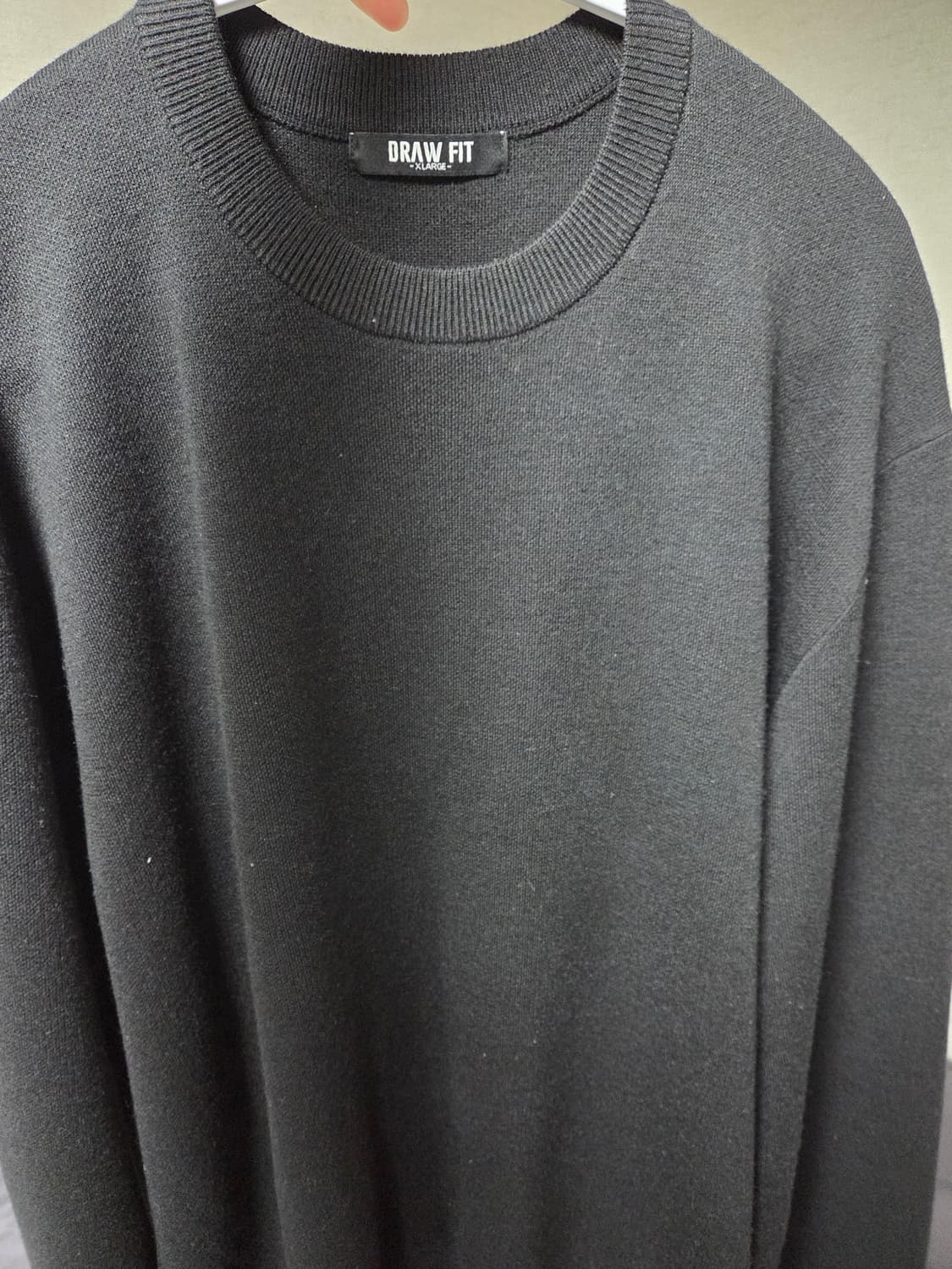 DRAW FIT 니트 3벌 세트 (베이지, 블랙, 차콜)일괄판매 상품이미지4