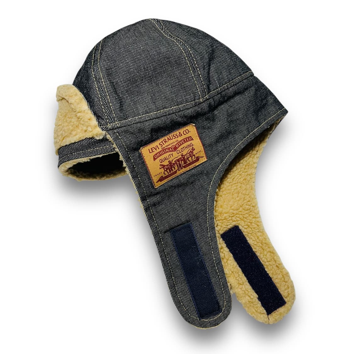 리바이스 U.S.A 데님 쉐르파 빈티지 트루퍼 햇 상품이미지2