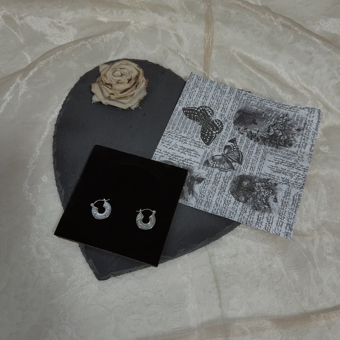 빈티지 쉘 귀걸이 상품이미지2